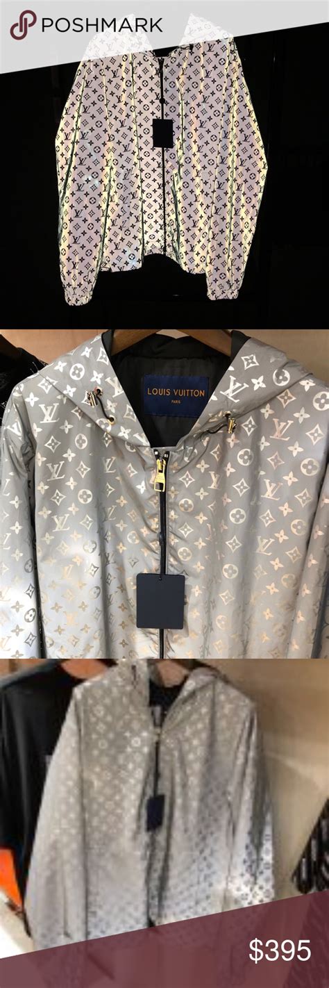 louis vuitton 3m reflective windbreaker jacket|Louis Vuitton varsity jacket yellow.